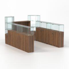 Комплект прилавков КОДИ №4, Орех