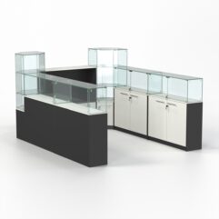 Комплект прилавков КОДИ №4, Черный и Белый