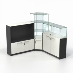 Комплект прилавков КОДИ №5, Черный и Белый