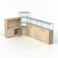 Комплект прилавков КОДИ №6, Дуб Сонома