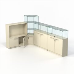 Комплект прилавков КОДИ №6, Крем Вайс