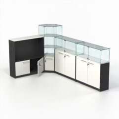 Комплект прилавков КОДИ №6, Черный и Белый