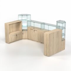 Комплект прилавков КОДИ №7, Дуб Сонома