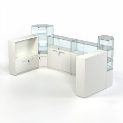 Комплект прилавков КОДИ №7, Белый