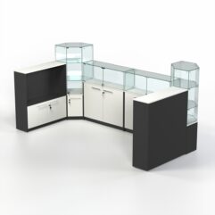 Комплект прилавков КОДИ №7, Черный и Белый