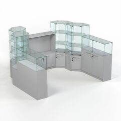 Комплект прилавков КОДИ №8, Серый