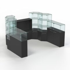 Комплект прилавков КОДИ №8, Черный