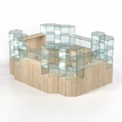 Комплект прилавков КОДИ №9, Дуб Сонома