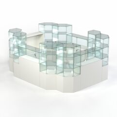 Комплект прилавков КОДИ №9, Белый