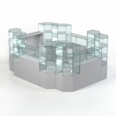 Комплект прилавков КОДИ №9, Серый