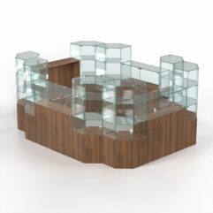 Комплект прилавков КОДИ №9, Орех