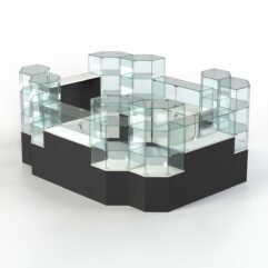 Комплект прилавков КОДИ №9, Черный и Белый