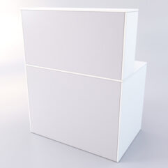 Медицинский пост ЛЕКАРЬ №1, Белый + Серый