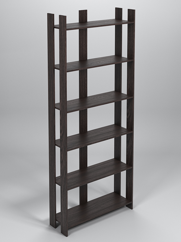 Стойка из ДСП №3 серии ЭКОНОМ, Дуб Венге