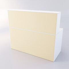 Медицинский пост ЛЕКАРЬ №2, Белый + Крем Вайс