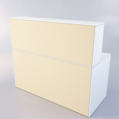 Медицинский пост ЛЕКАРЬ №5, Белый + Крем Вайс