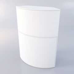 Медицинский пост ЛЕКАРЬ №6 угловой, Белый