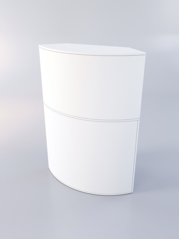 Медицинский пост ЛЕКАРЬ №6 угловой, Белый