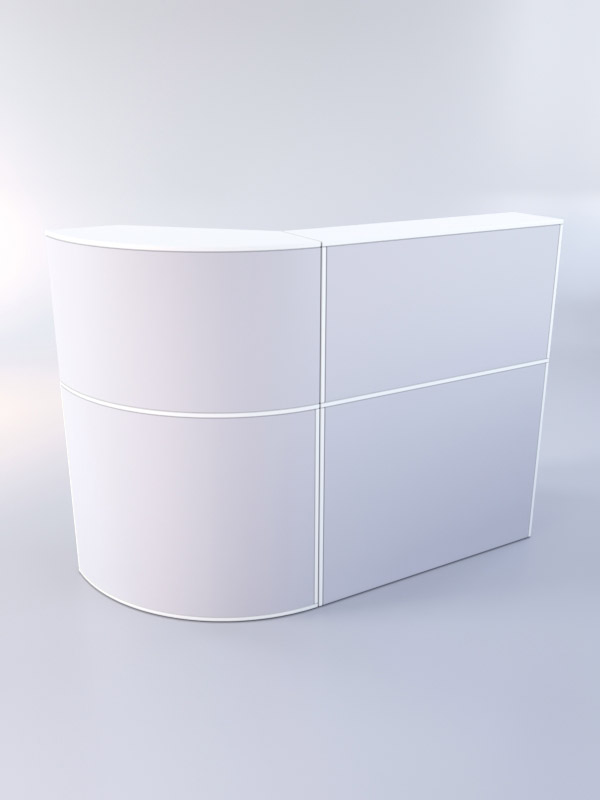 Комплект медицинских постов ЛЕКАРЬ №1, Белый + Серый