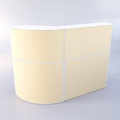 Комплект медицинских постов ЛЕКАРЬ №1, Белый + Крем Вайс