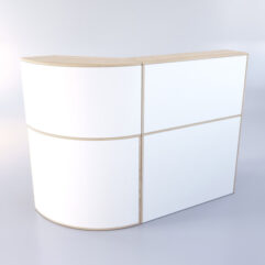 Комплект медицинских постов ЛЕКАРЬ №1, Дуб Сонома + Белый