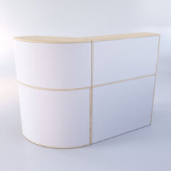 Комплект медицинских постов ЛЕКАРЬ №1, Дуб Сонома + Серый