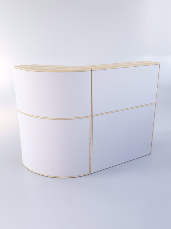 Комплект медицинских постов ЛЕКАРЬ №1, Дуб Сонома + Серый