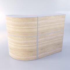 Комплект медицинских постов ЛЕКАРЬ №1, Серый + Дуб Сонома