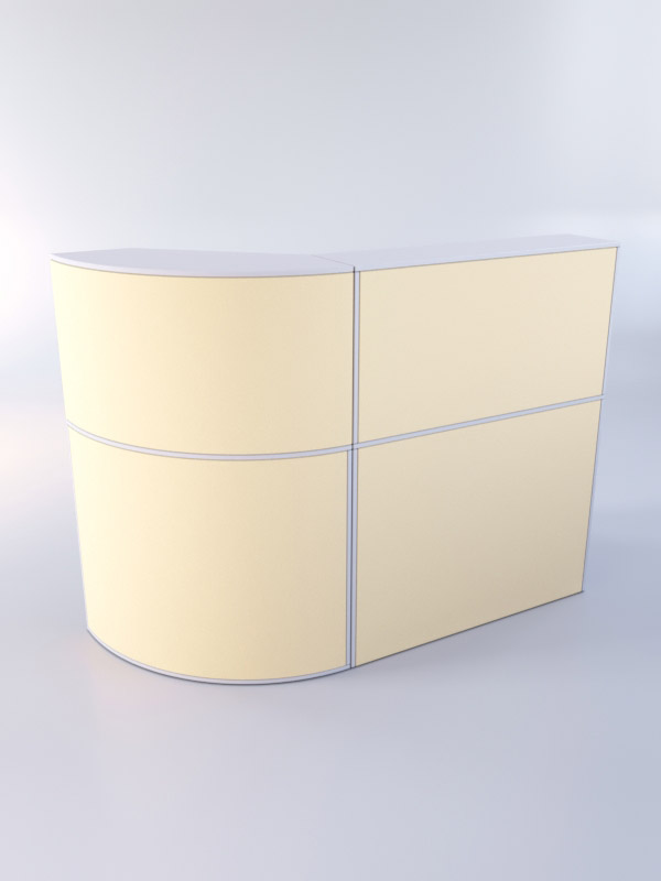 Комплект медицинских постов ЛЕКАРЬ №1, Серый + Крем Вайс U2236