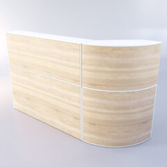 Комплект медицинских постов ЛЕКАРЬ №2, Белый + Дуб Сонома