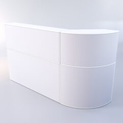 Комплект медицинских постов ЛЕКАРЬ №2, Белый + Серый