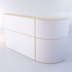 Комплект медицинских постов ЛЕКАРЬ №2, Дуб Сонома + Серый