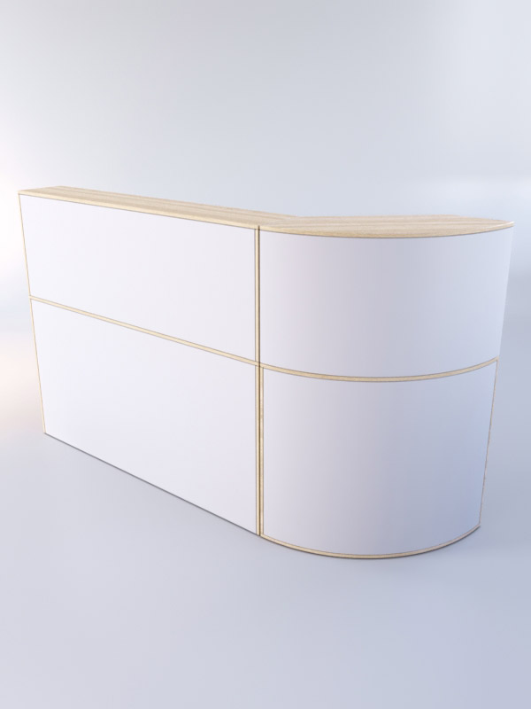 Комплект медицинских постов ЛЕКАРЬ №2, Дуб Сонома + Серый