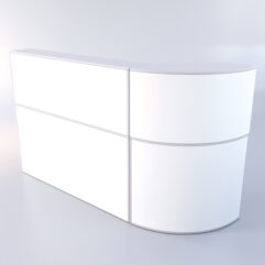 Комплект медицинских постов ЛЕКАРЬ №2, Серый + Белый