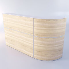 Комплект медицинских постов ЛЕКАРЬ №2, Серый + Дуб Сонома