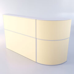 Комплект медицинских постов ЛЕКАРЬ №2, Серый+Крем Вайс U2236