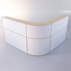 Комплект медицинских постов ЛЕКАРЬ №3, Дуб Сонома + Серый