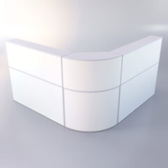 Комплект медицинских постов ЛЕКАРЬ №3, Серый + Белый