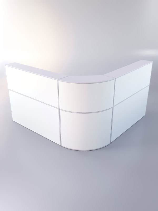 Комплект медицинских постов ЛЕКАРЬ №3, Серый + Белый