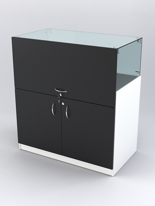 Прилавок РИВОЛИ №1, Белый и Черный