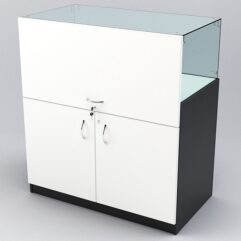 Прилавок РИВОЛИ №1, Черный и Белый