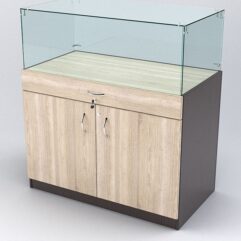 Прилавок РИВОЛИ №2, Дуб Венге и Дуб Сонома