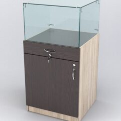 Прилавок РИВОЛИ №5, Дуб Сонома и Дуб Венге