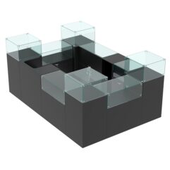 Комплект прилавков РИВОЛИ №2, Черный