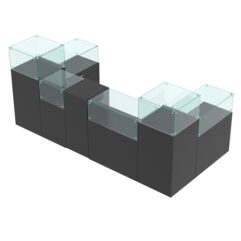 Комплект прилавков РИВОЛИ №3, Черный