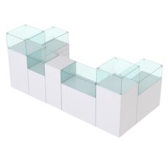 Комплект прилавков РИВОЛИ №3, Серый