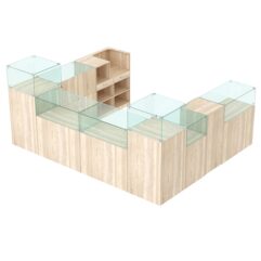 Комплект прилавков РИВОЛИ №5, Дуб Сонома