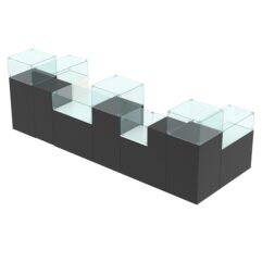 Комплект прилавков РИВОЛИ №6, Черный и Белый