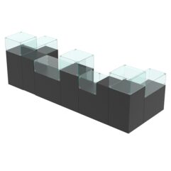 Комплект прилавков РИВОЛИ №6, Черный