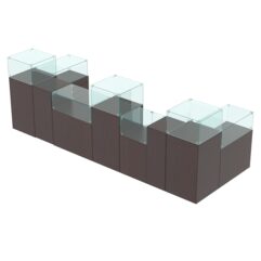 Комплект прилавков РИВОЛИ №6, Дуб Венге